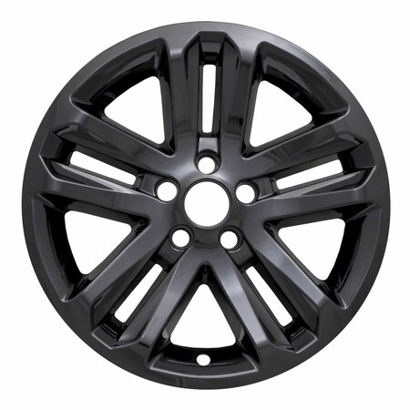 Coast2Coast 18", 5 Split Spoke, Gloss Black, Plastic, Set Of 4, Not Compatible With Steel Wheels IWCIMP370BLK